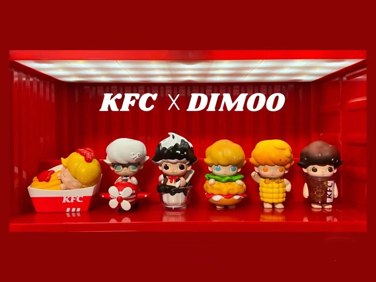 (Number 83)KFC&Dimoo Co branded Series Ornaments
