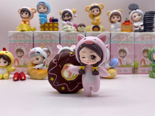 (Number 102)Miao xiao tu Chinese Zodiac Dessert Series Dolls