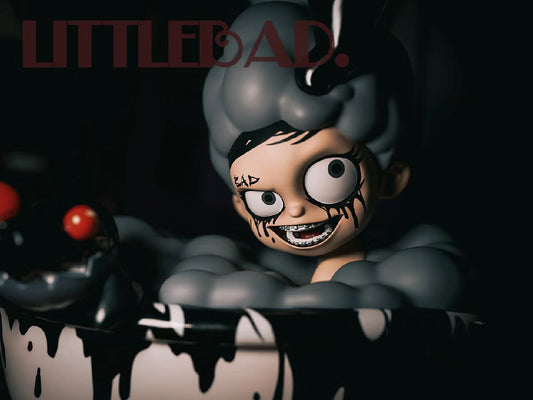 (Number 107) LITTLE BAD bathtub series birthday gift decorations