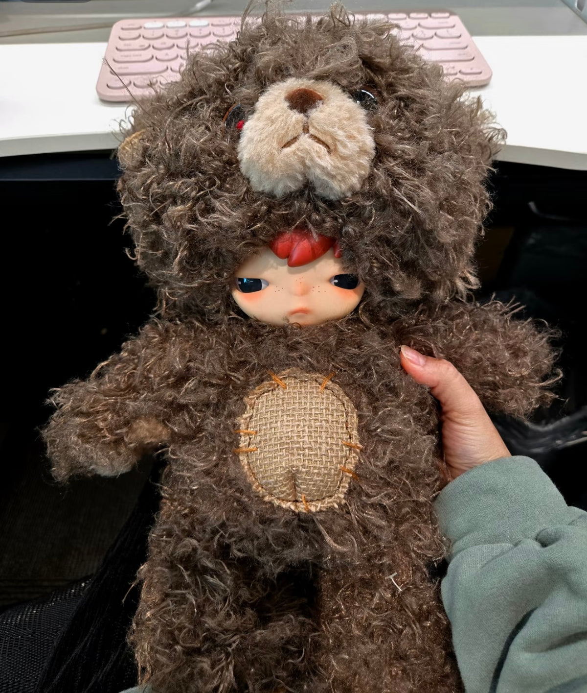 (number 5)Hirono Small Bear Vinyl Plush Doll